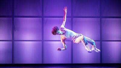 Breakdance - Danser op één arm 