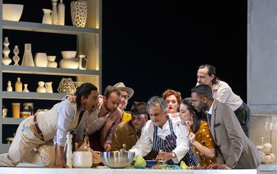 Diner Opera op de Parade