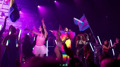Scenefoto Kirsten van Teijn - Club Queersten
